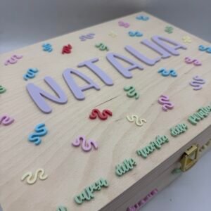 Caja de madera personalizada