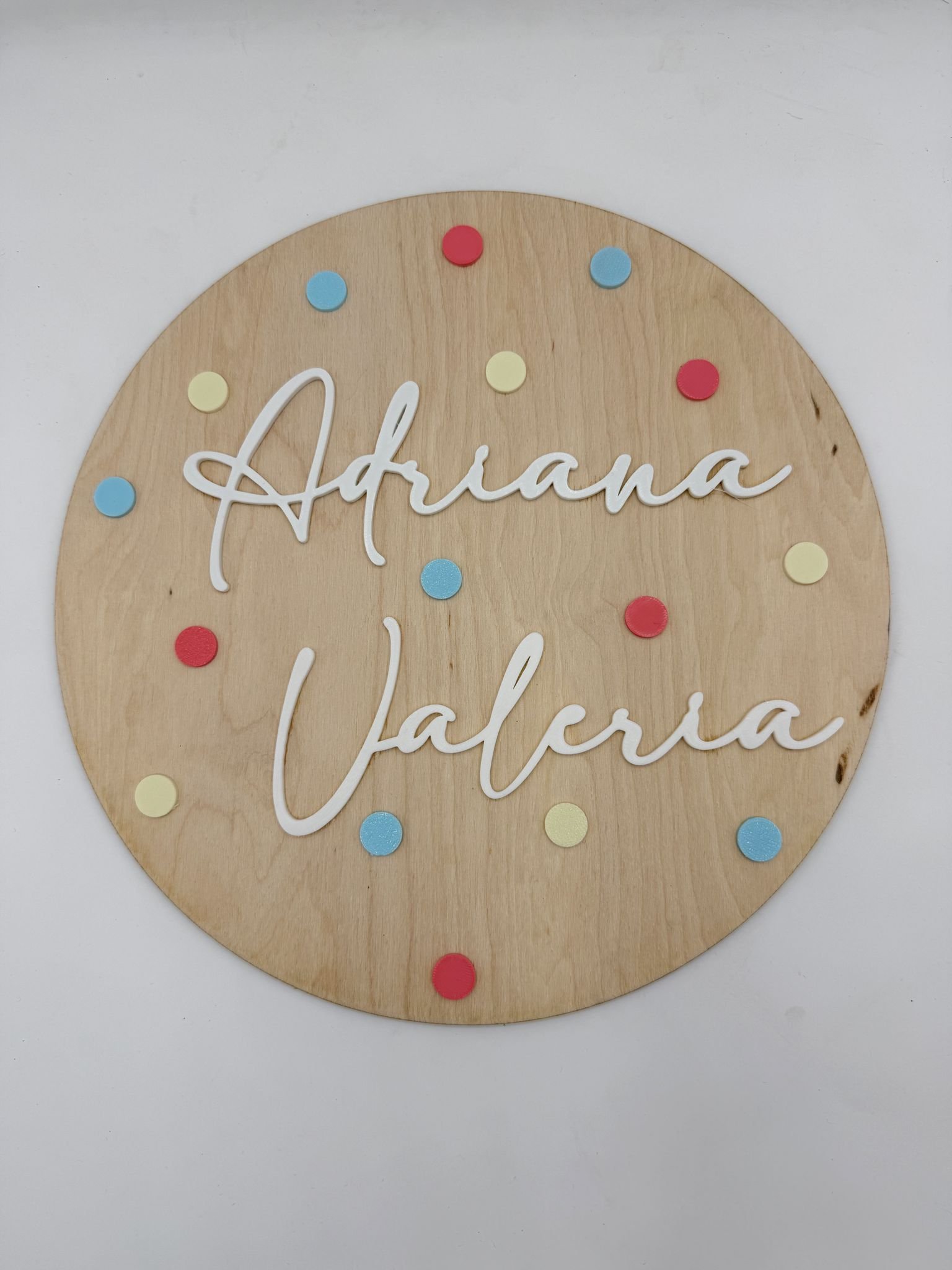 Placa personalizada topos